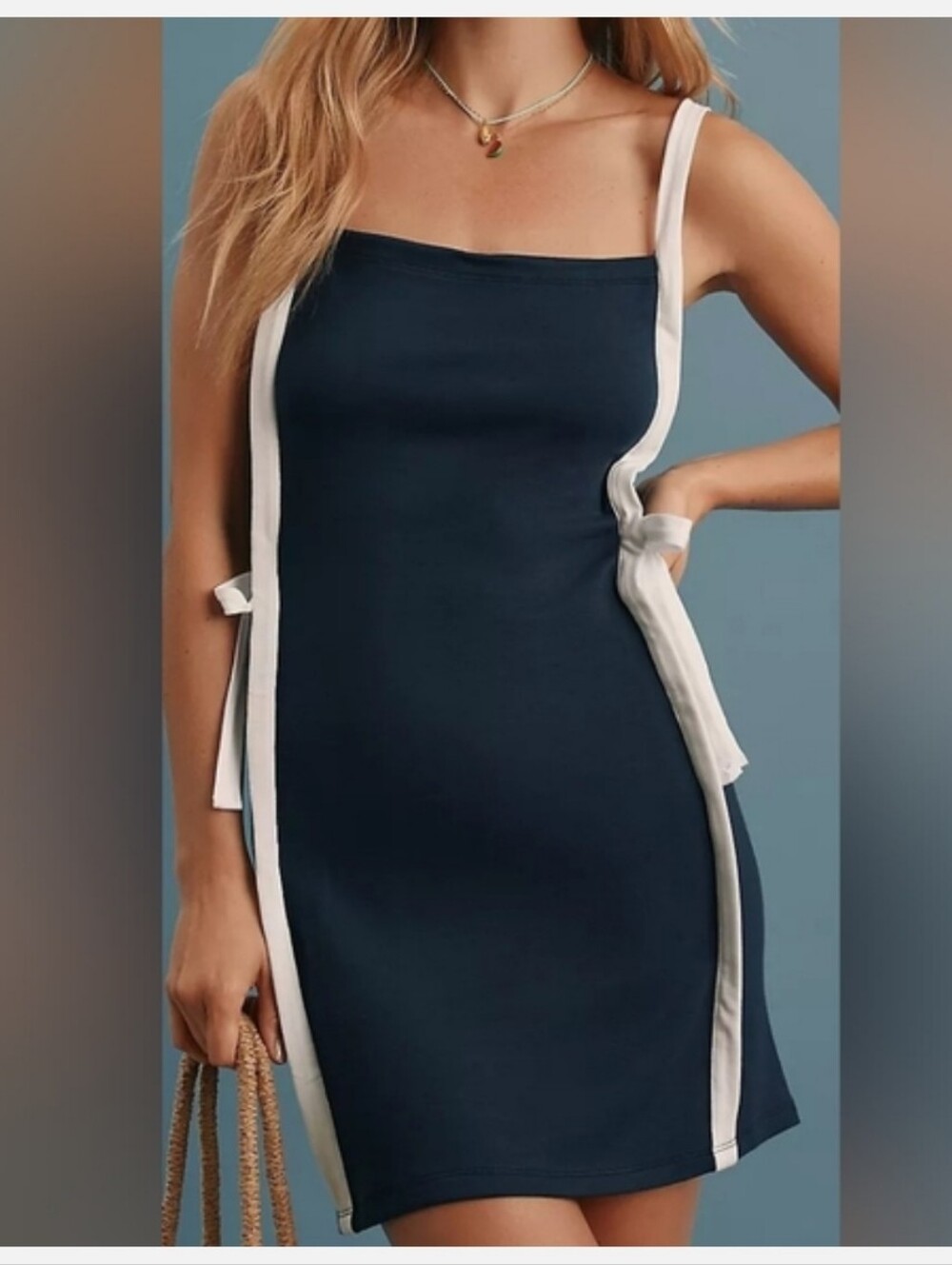 Daily Practice by Anthropologie Sleeveless Colorblock Mini Dress